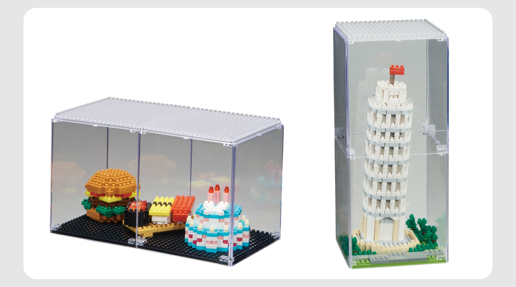 シリーズ作品を並べて楽しむコレクションディスプレイ