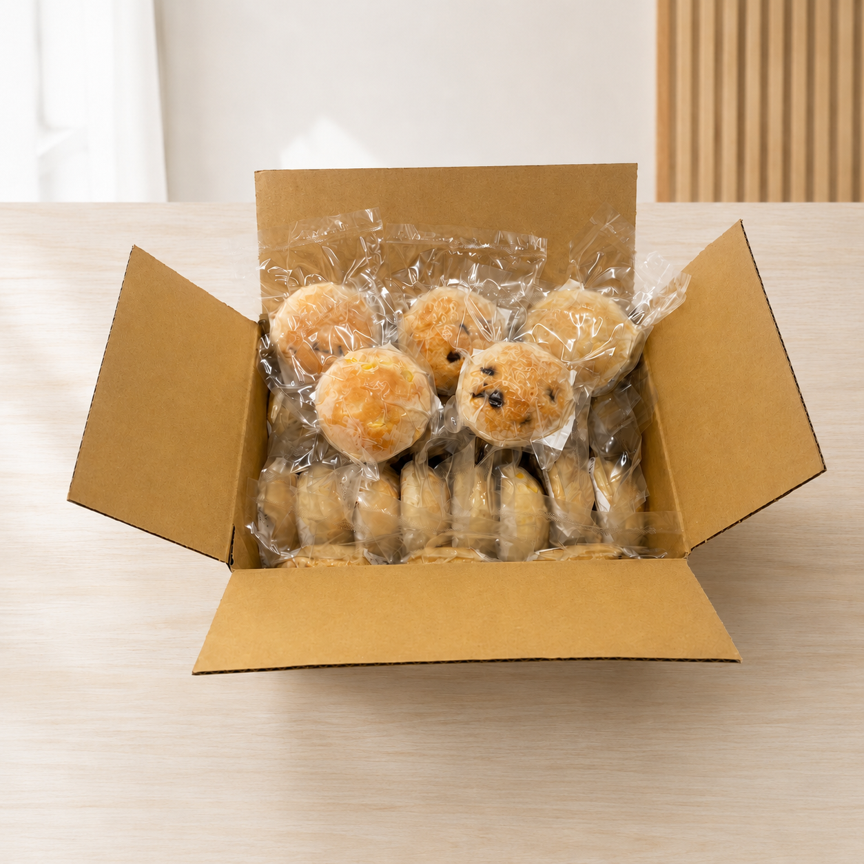 お米と大豆のまるパン｜24個入り｜全4種｜選べるシリーズ