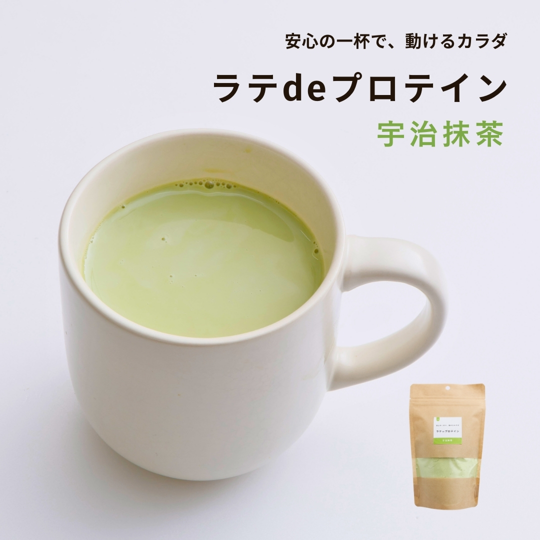 ラテ・プロテイン（宇治抹茶）｜大サイズ（15食分）｜1袋
