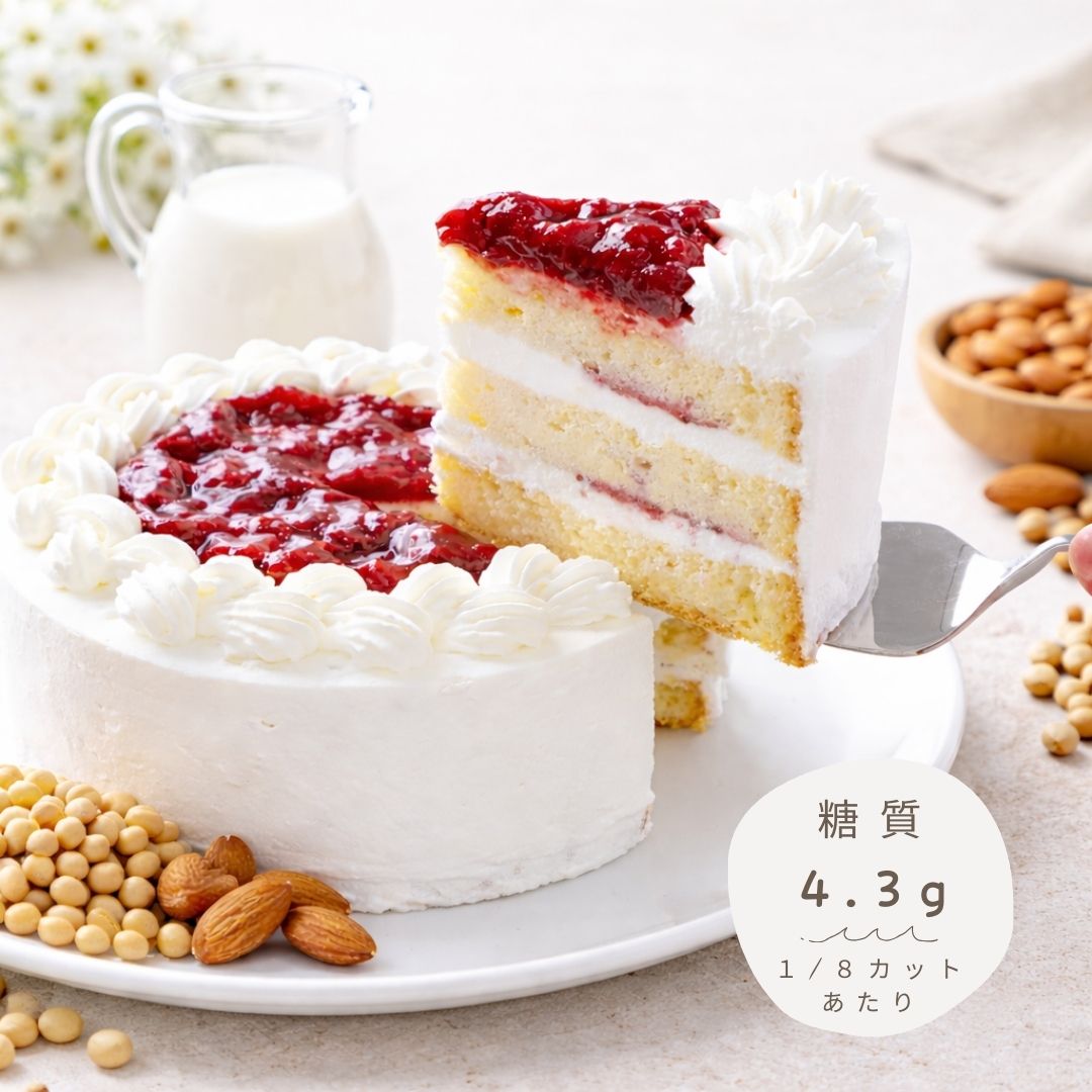 苺のデコレーションケーキ｜5号