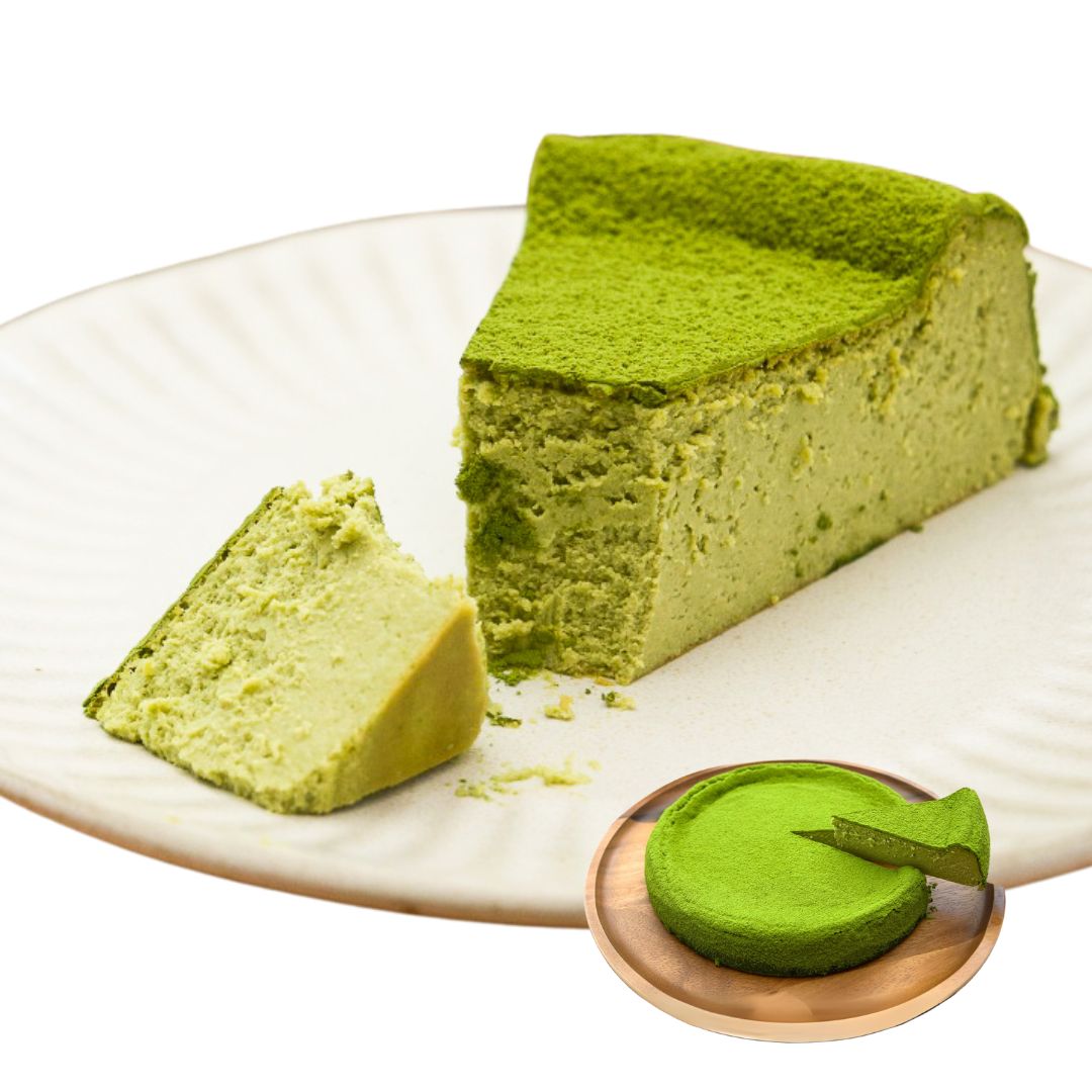 ベイクドチーズケーキ（宇治抹茶）｜5号