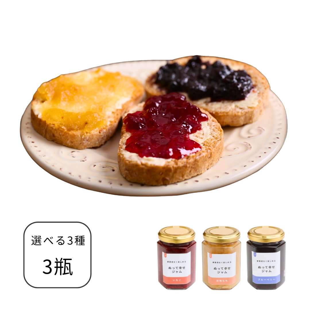 【定期購入】ジャム｜3種から選べる3瓶