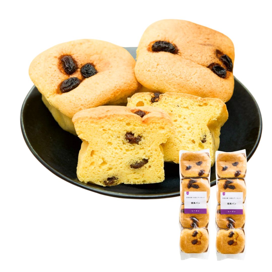 健美パン（レーズン）｜8個
