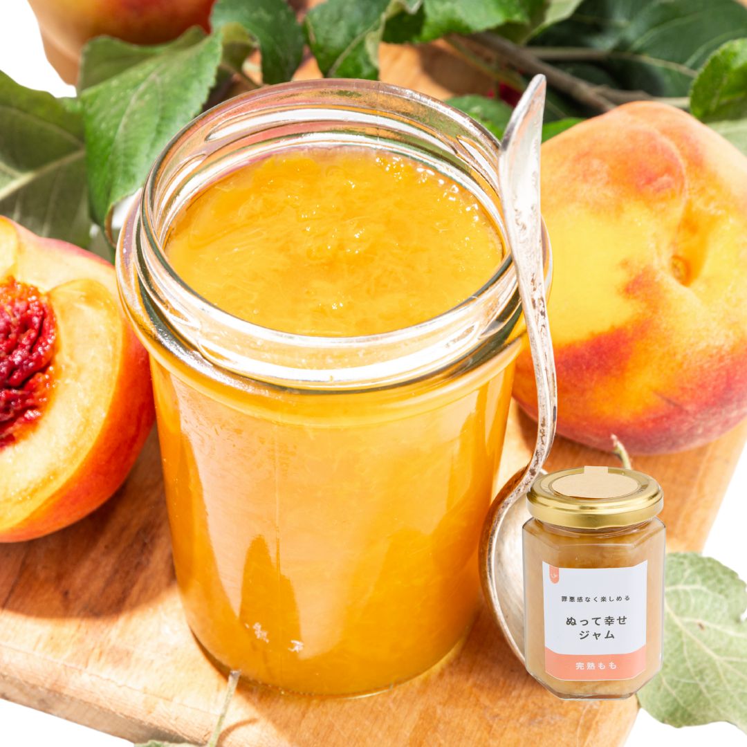 完熟ももジャム｜1瓶