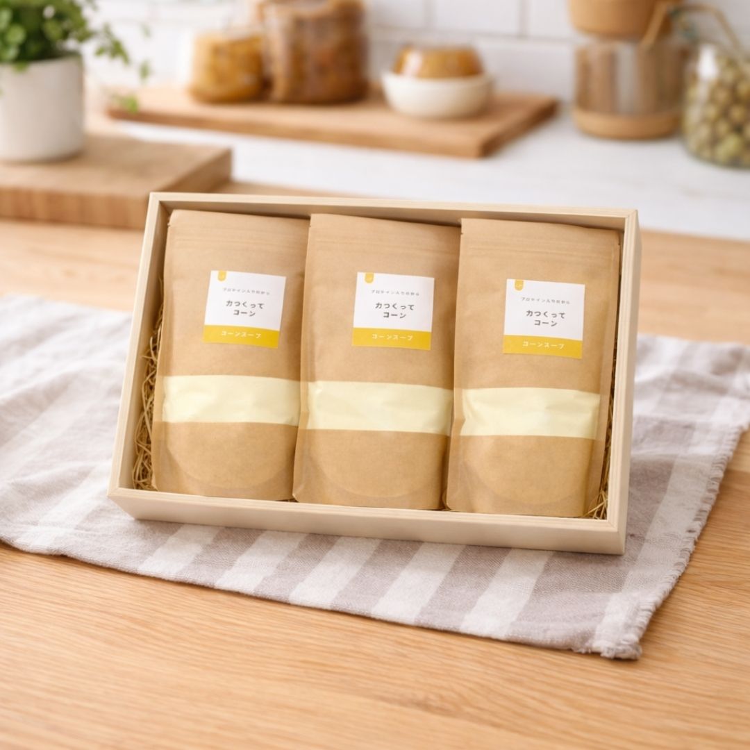 【贈答品】コーンスープ・プロテイン｜3袋