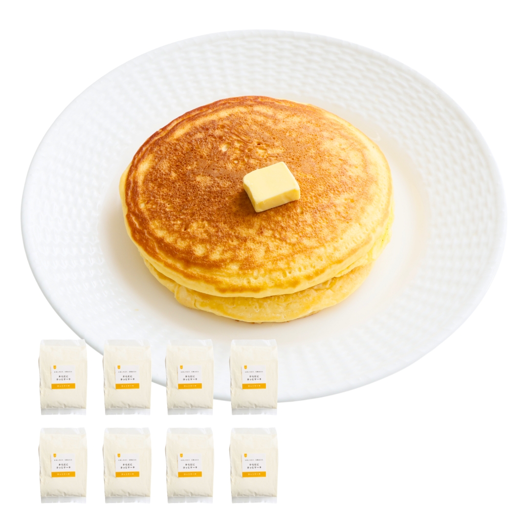【定期購入】ホットケーキMIX｜8袋