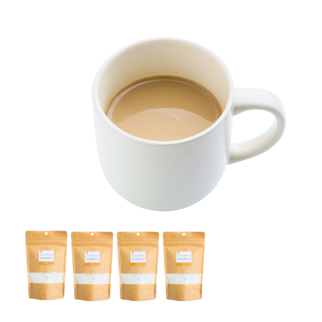 【定期購入】カフェラテ・プロテイン（珈琲）｜4袋