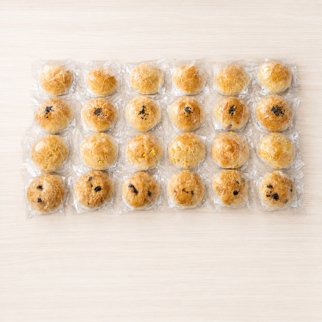 お米と大豆のまるパン｜24個入り｜全4種｜選べるシリーズ
