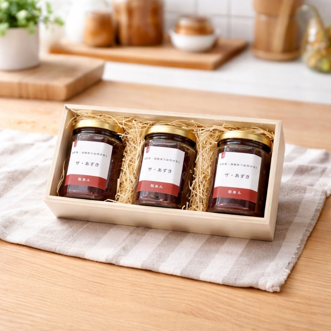 【贈答品】粒あん｜3瓶