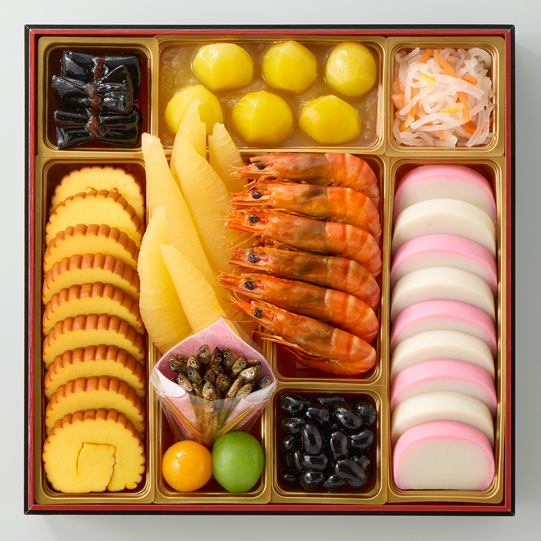 基本のおせち二段重「粋風」 配送日: １２月３０日