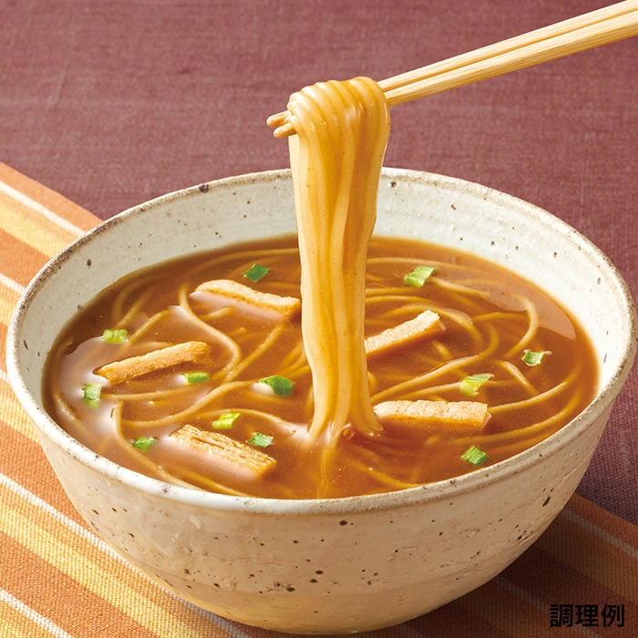 糖質0g麺<br>カレー南蛮風<br>(そば風麺）1ケース(6パック)