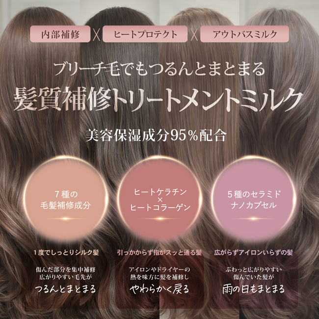 桜の香り 髪質改善kiiトリートメント【500mlボトル】