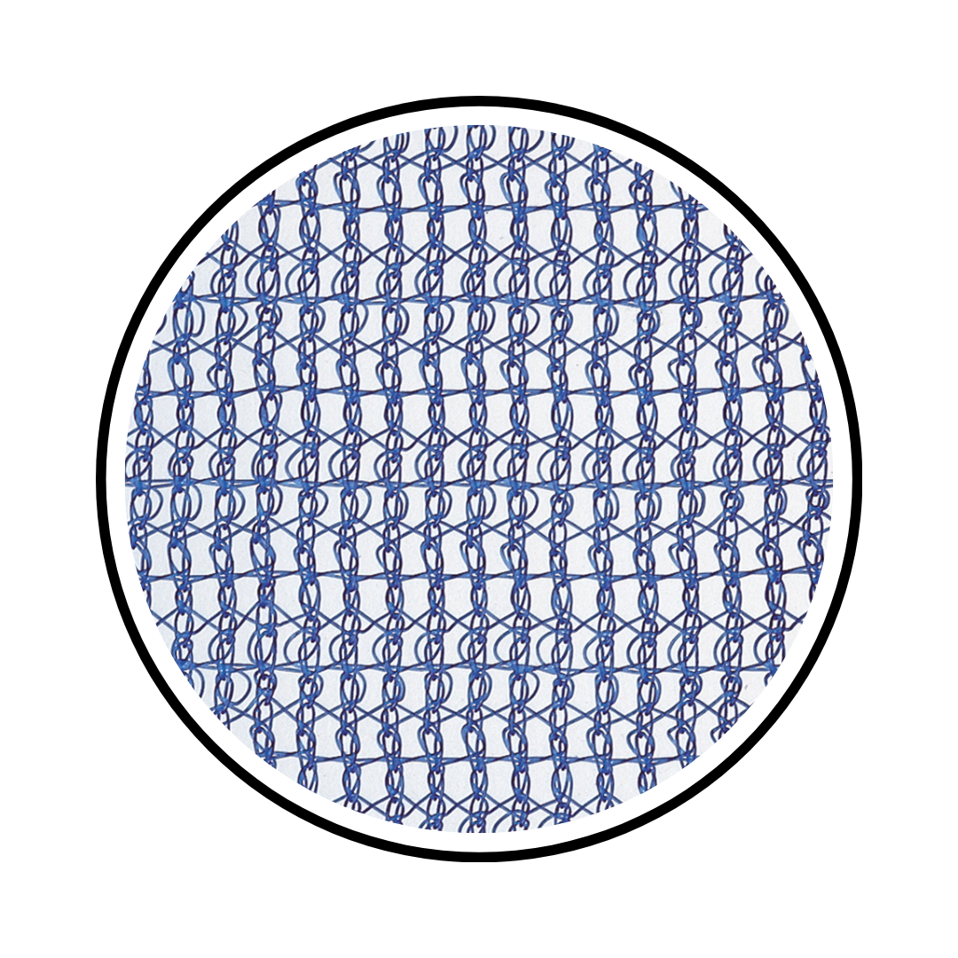 強力防風ネット(青)2mm＜1.5X5m＞