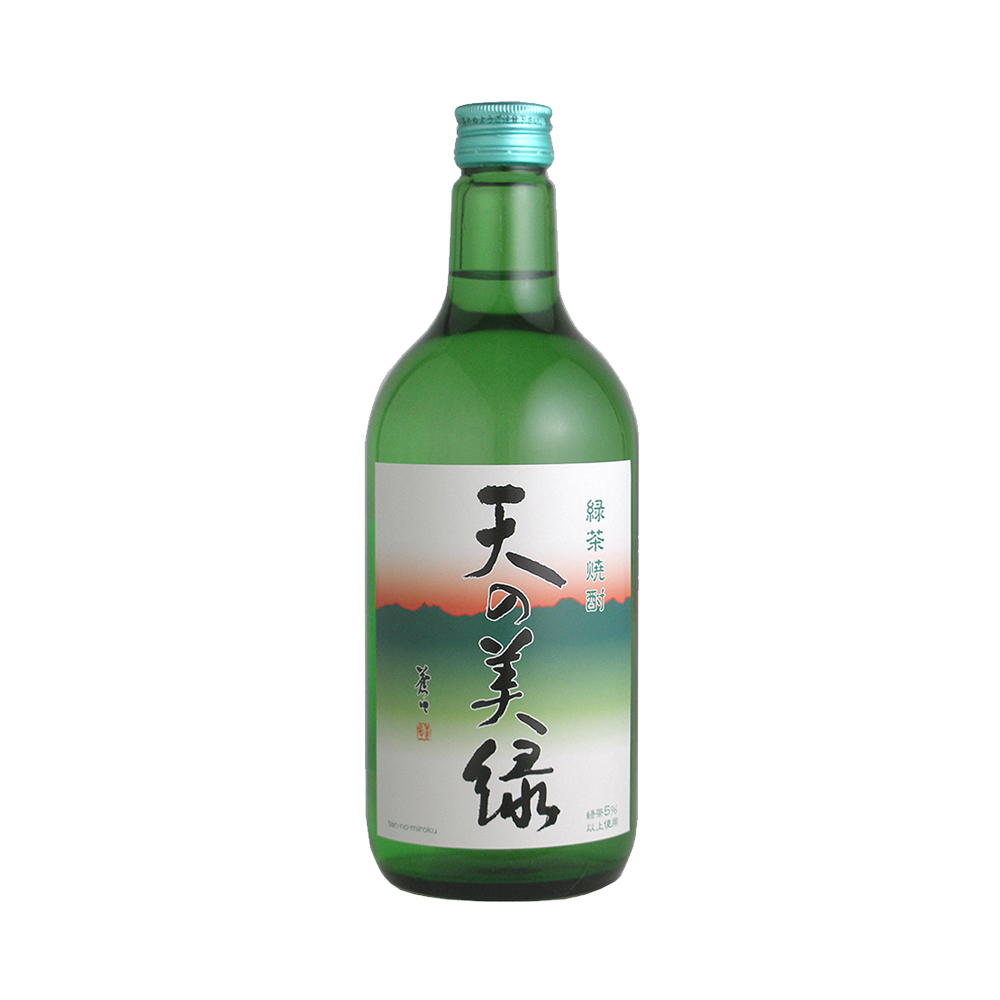 緑茶焼酎 天の美緑 720ml
