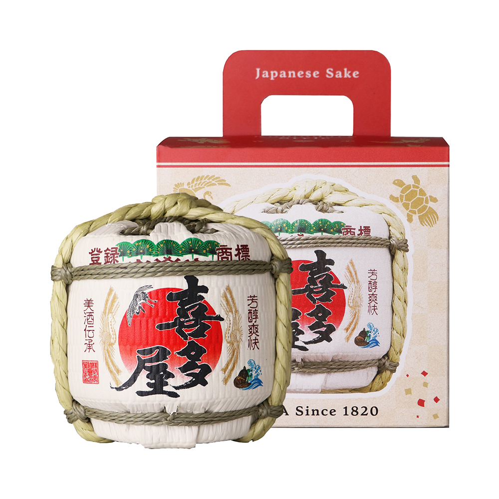 日本酒 喜多屋 菰樽 300ml