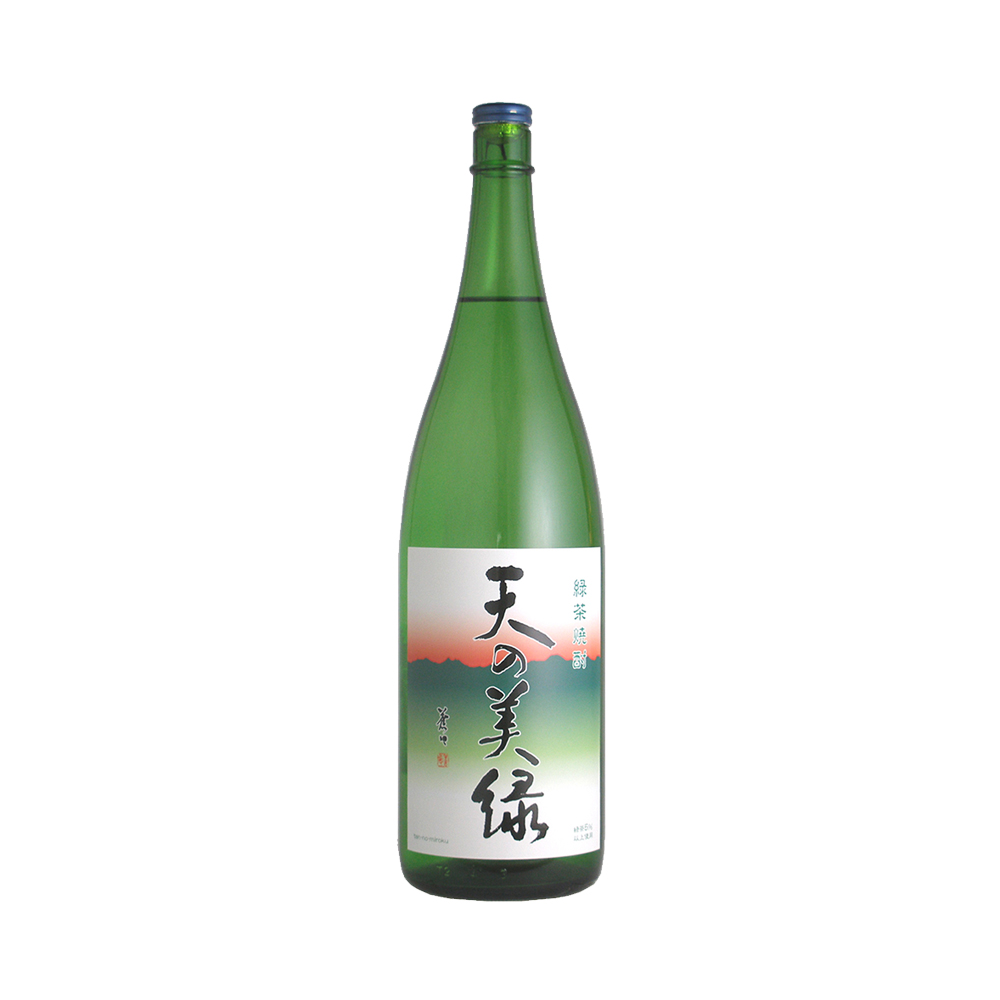 緑茶焼酎 天の美緑 1800ml