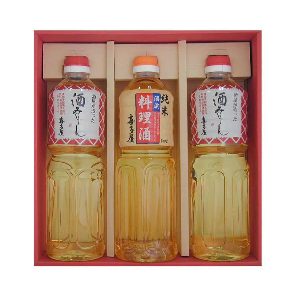 酒屋が造った調味料セット（酒みりん・料理酒）