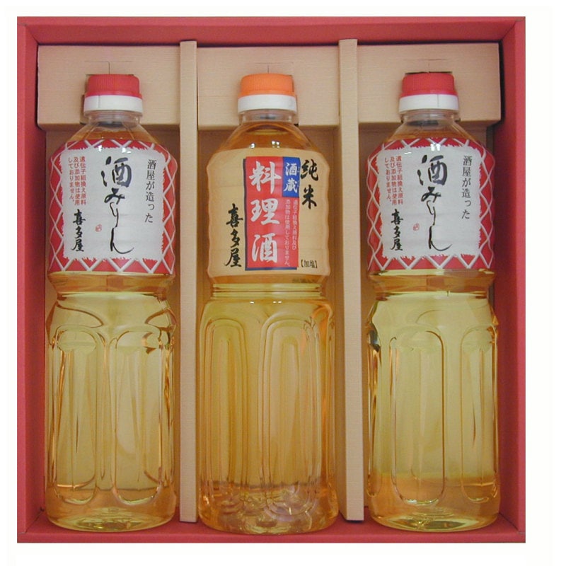 酒屋が造った調味料セット（酒みりん・料理酒）