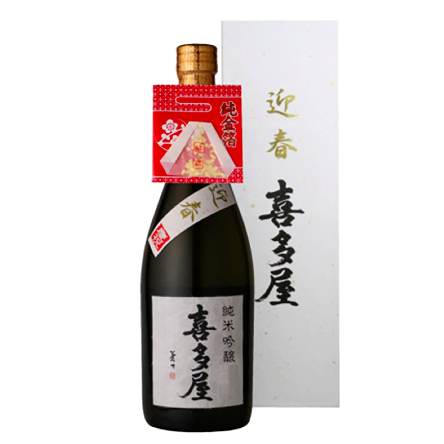 純米吟醸 喜多屋 迎春（純金箔付） 720ml