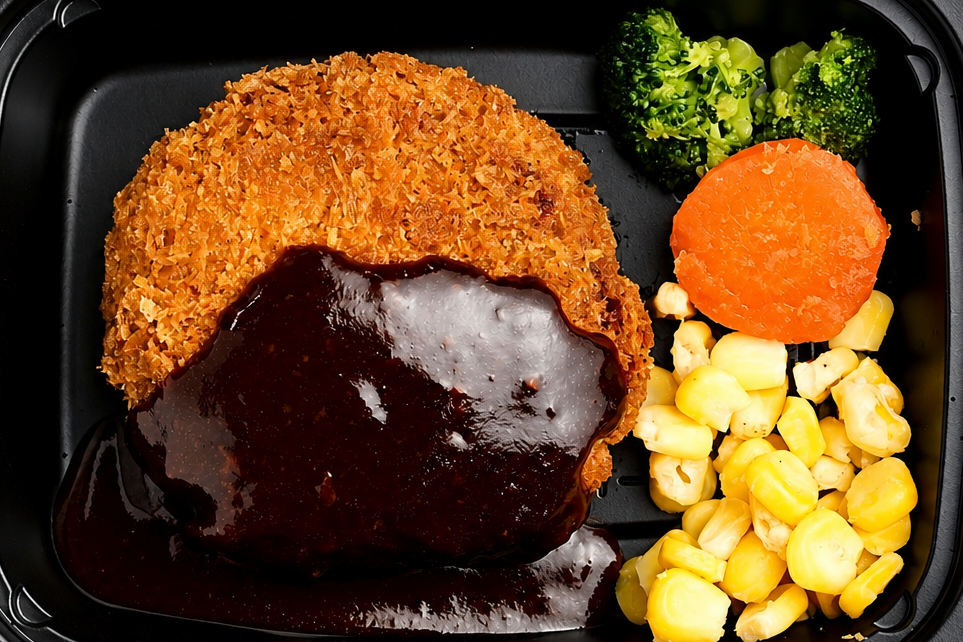 匠の手仕事！肉汁溢れるデミメンチカツ