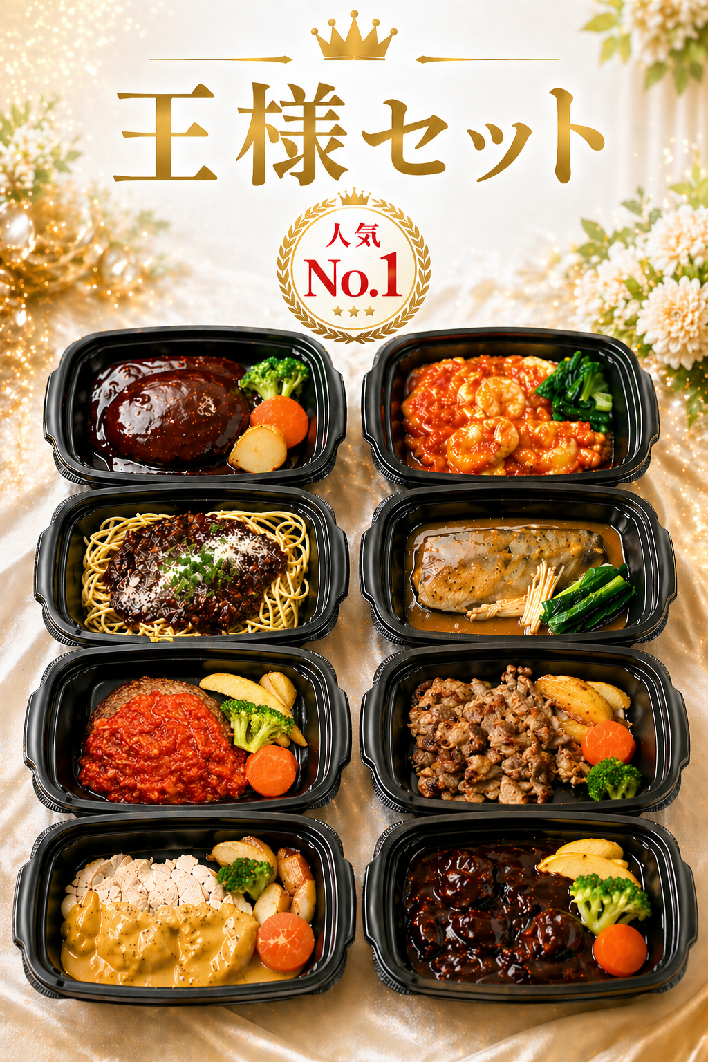 【定期販売】８食王様セット