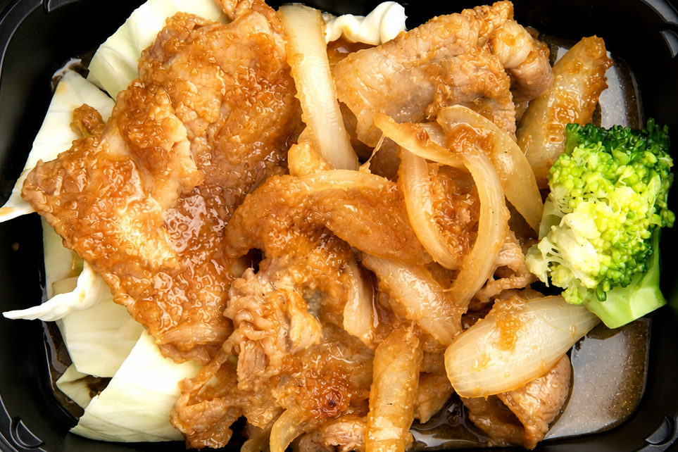 １００年洋食堂！キミエばあちゃんの肉厚豚ロースの生姜焼き