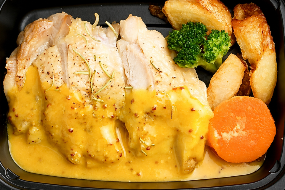 ハーブ香るローストチキン 至福のハニーマスタードソース