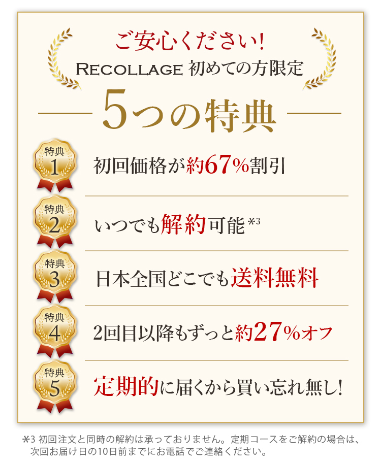 リコラージュシャンプー定期コース