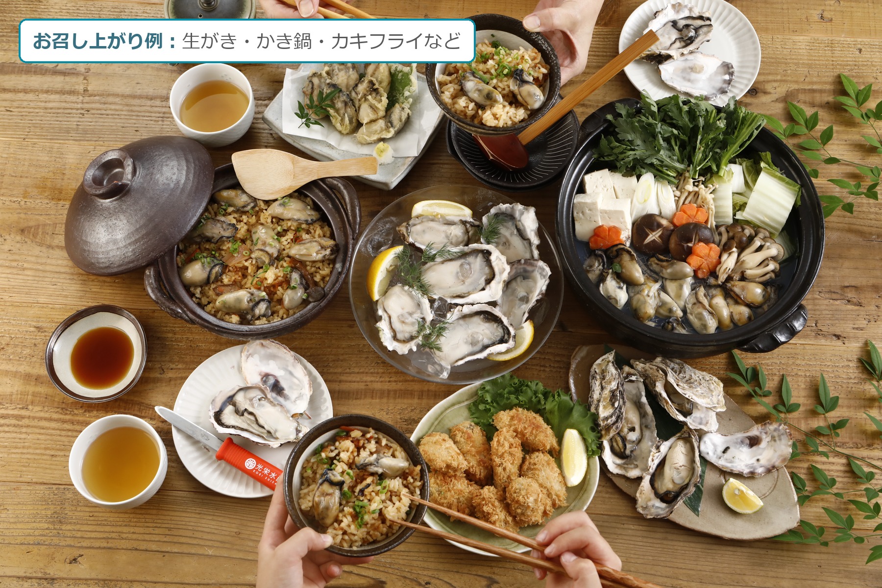 牡蠣のパーティーセット