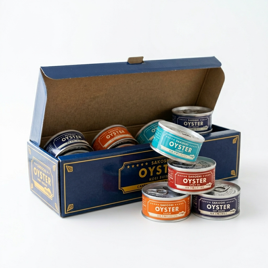 牡蠣の缶詰4種ギフトボックス