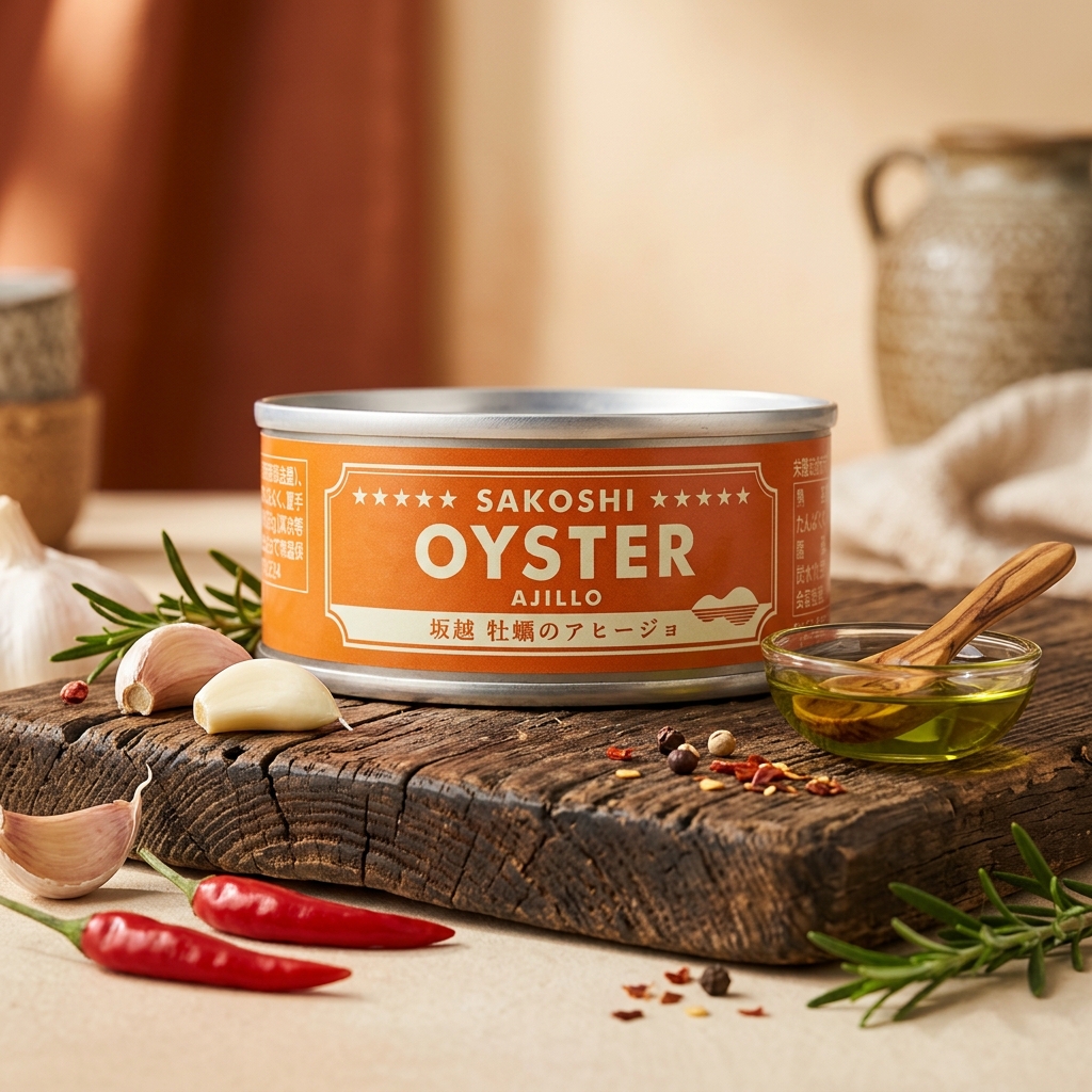 牡蠣のアヒージョ