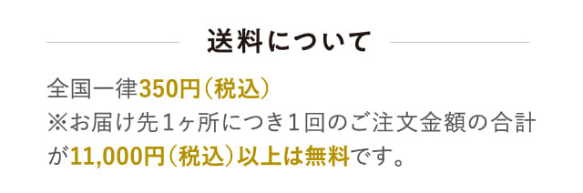 送料について