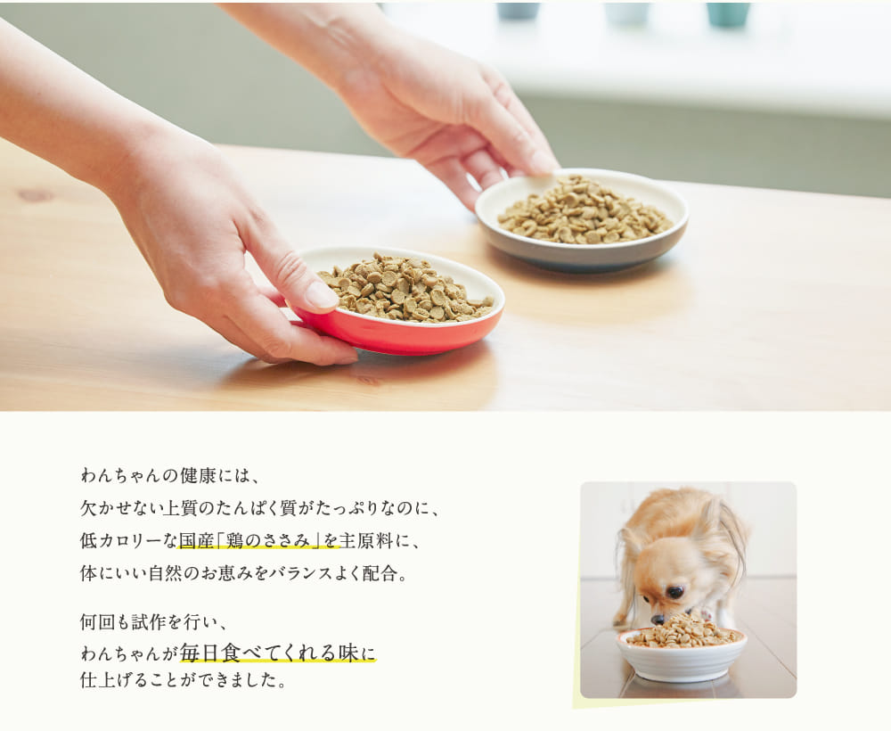 わんちゃんの健康には、欠かせない...