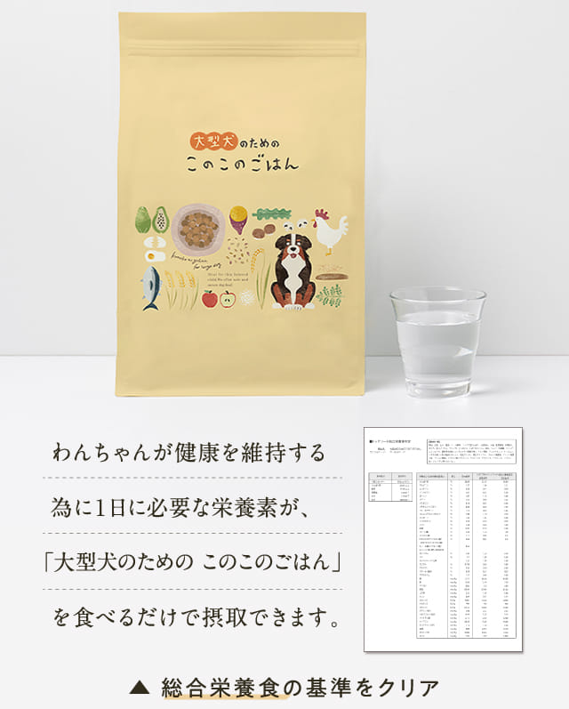 わんちゃんが健康を維持する為に1日に必要な栄養素が、...