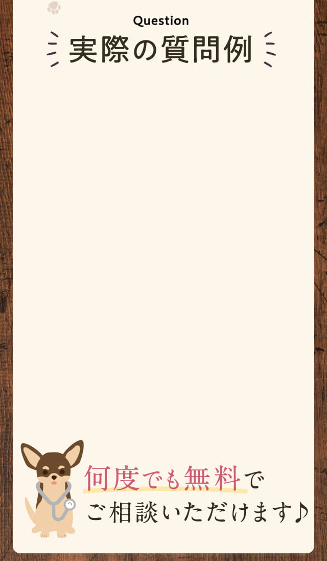実際の質問箱
