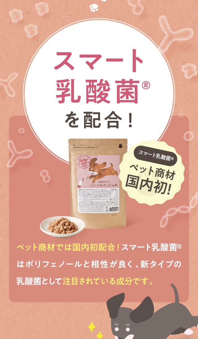 スマート乳酸菌を配合