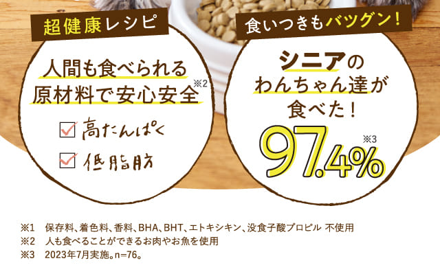 超健康レシピ 人間も食べられる原材料で安心安全...
