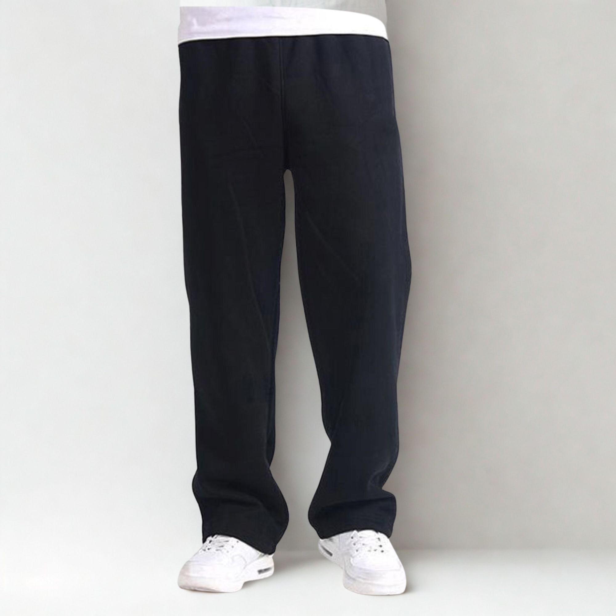 裏起毛スウェットパンツ B88 Color: ブラック, Size: M