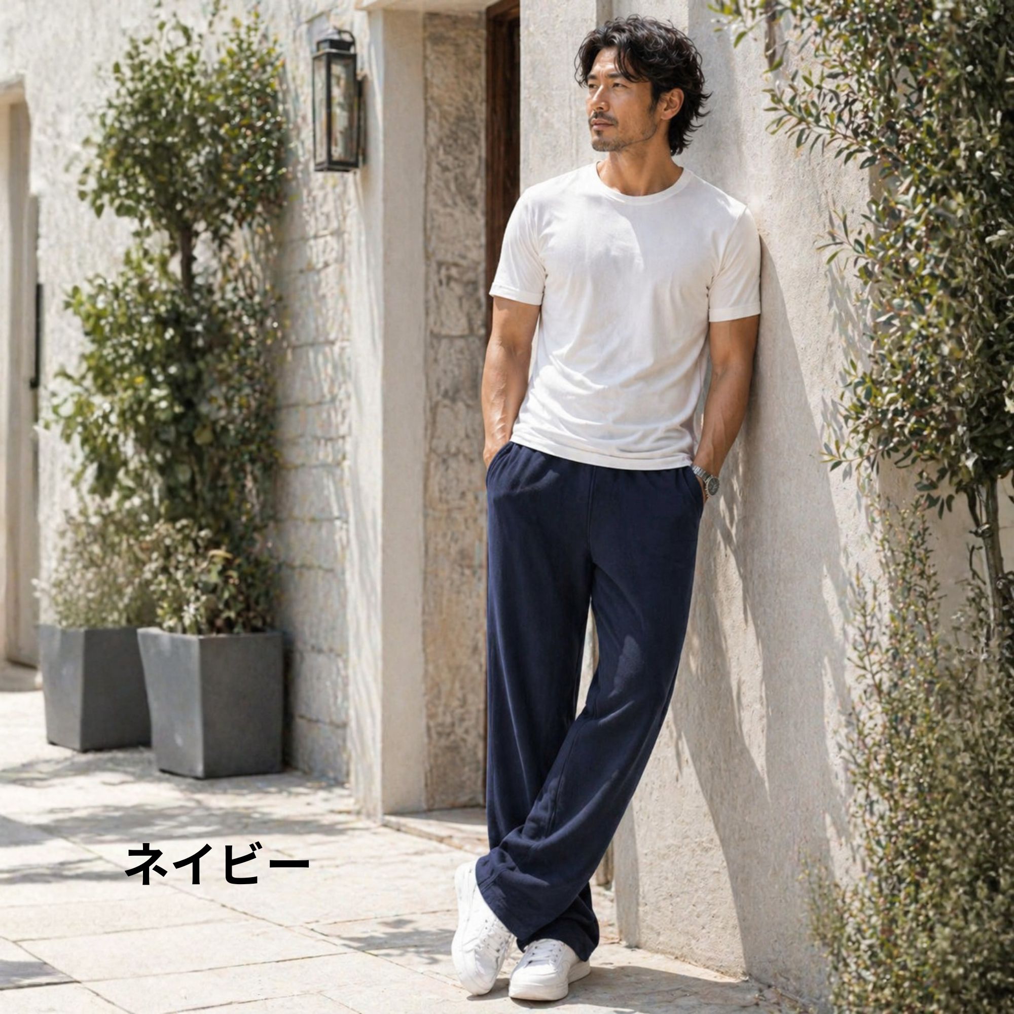 ジャージパンツ B08 Color: ブラック, Size: M