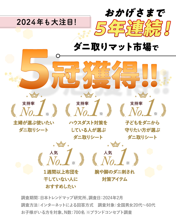 公式】ダニコロリ5枚 │ スマイル・ストア 公式】ダニコロリ5枚 │ スマイル・ストア