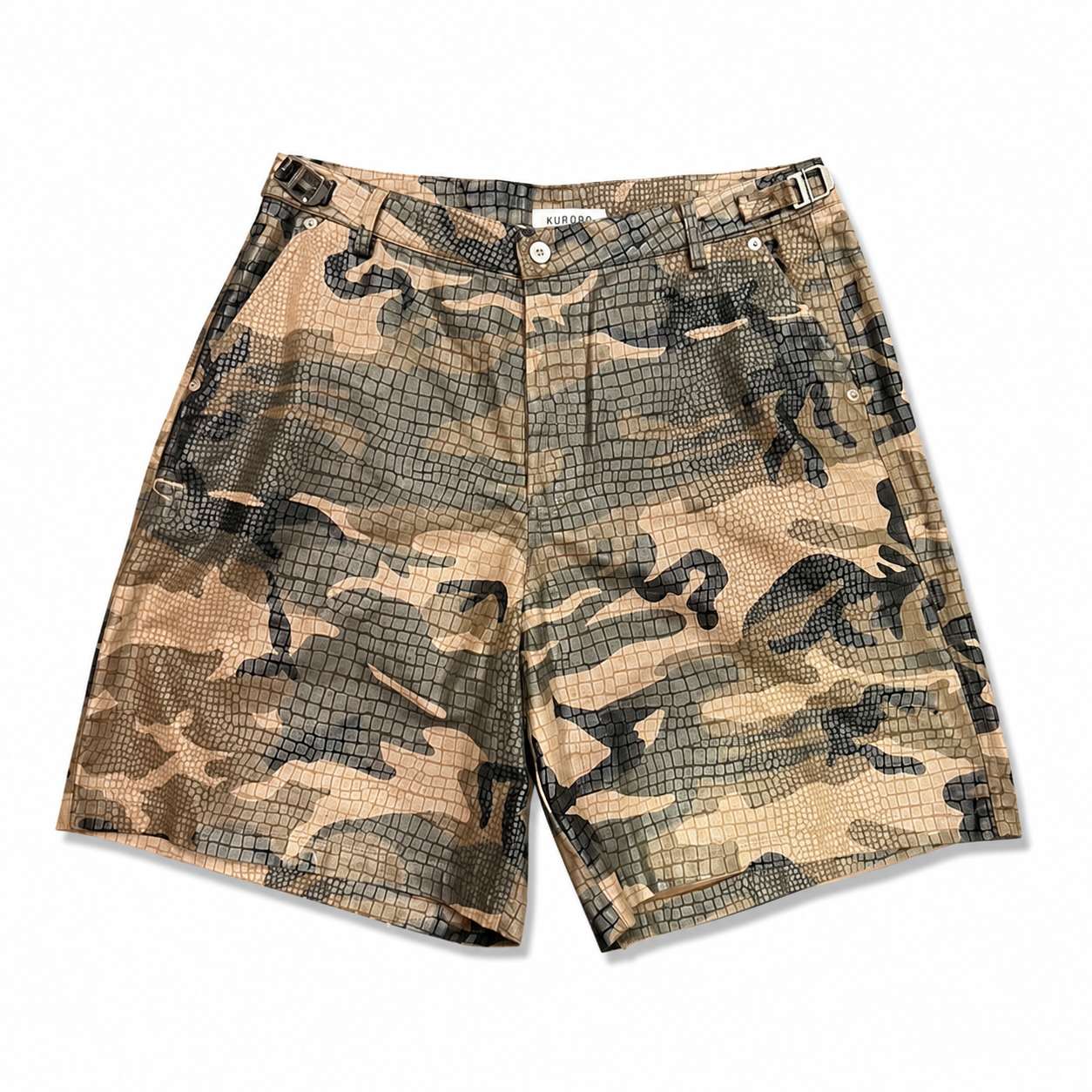 KURORO Croco Camo Wide Shorts  クロコ カモ ワイド ショーツ