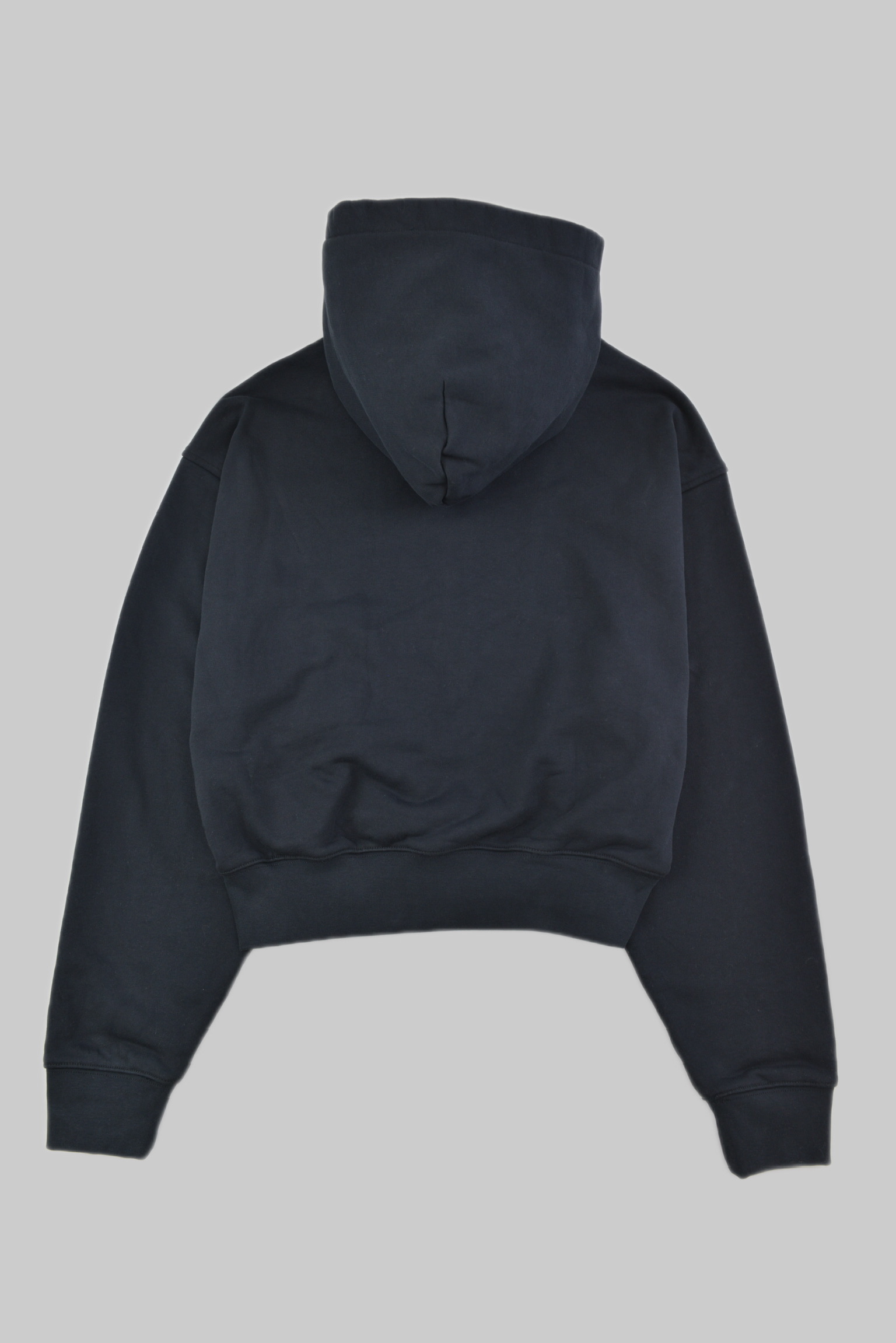 KURORO Minimal Cropped Zip Hoodie（ミニマル クロップド ジップ フーディ サイズ: S