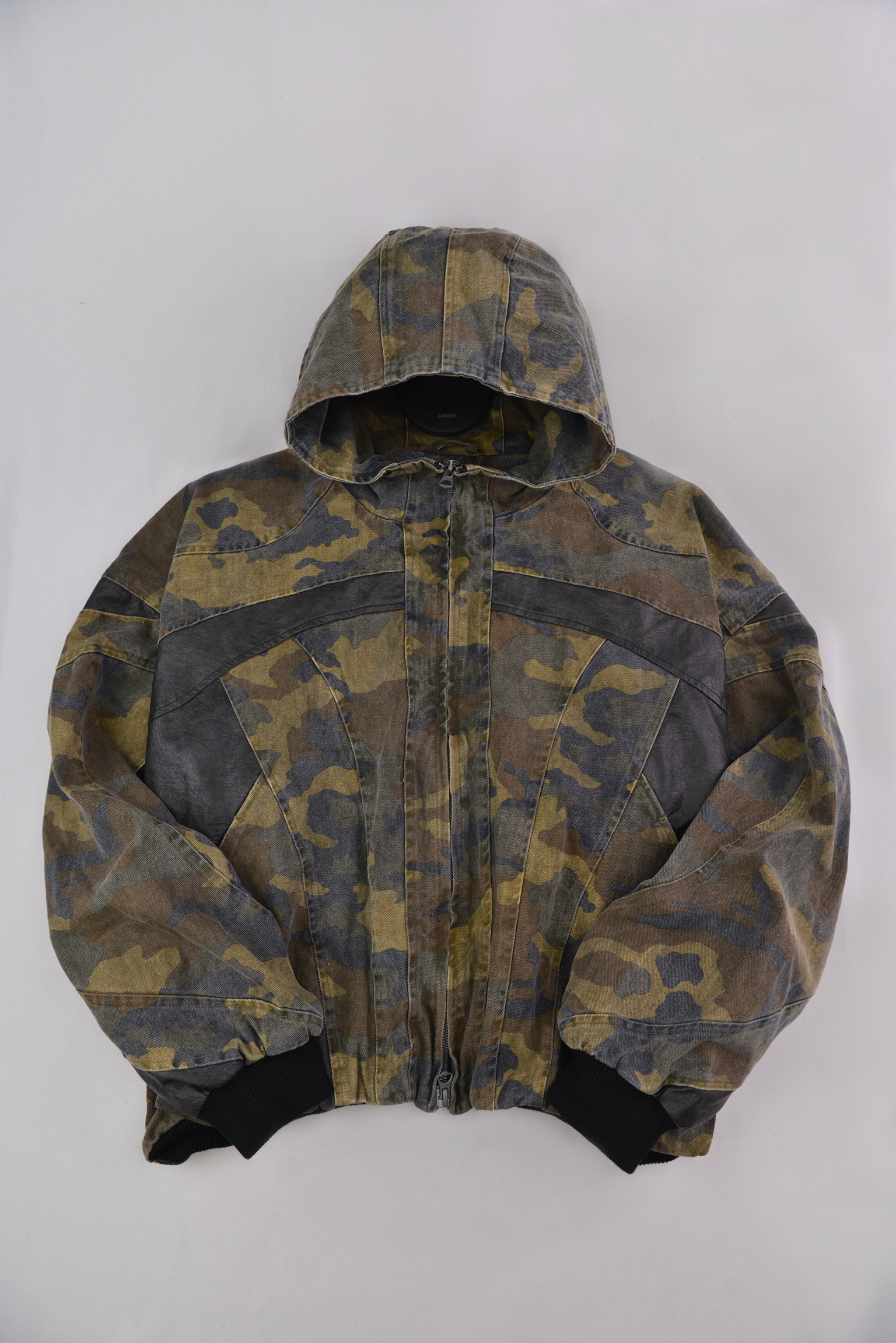 KURORO アーバンカモ Oversized フーディージャケット サイズ: XL