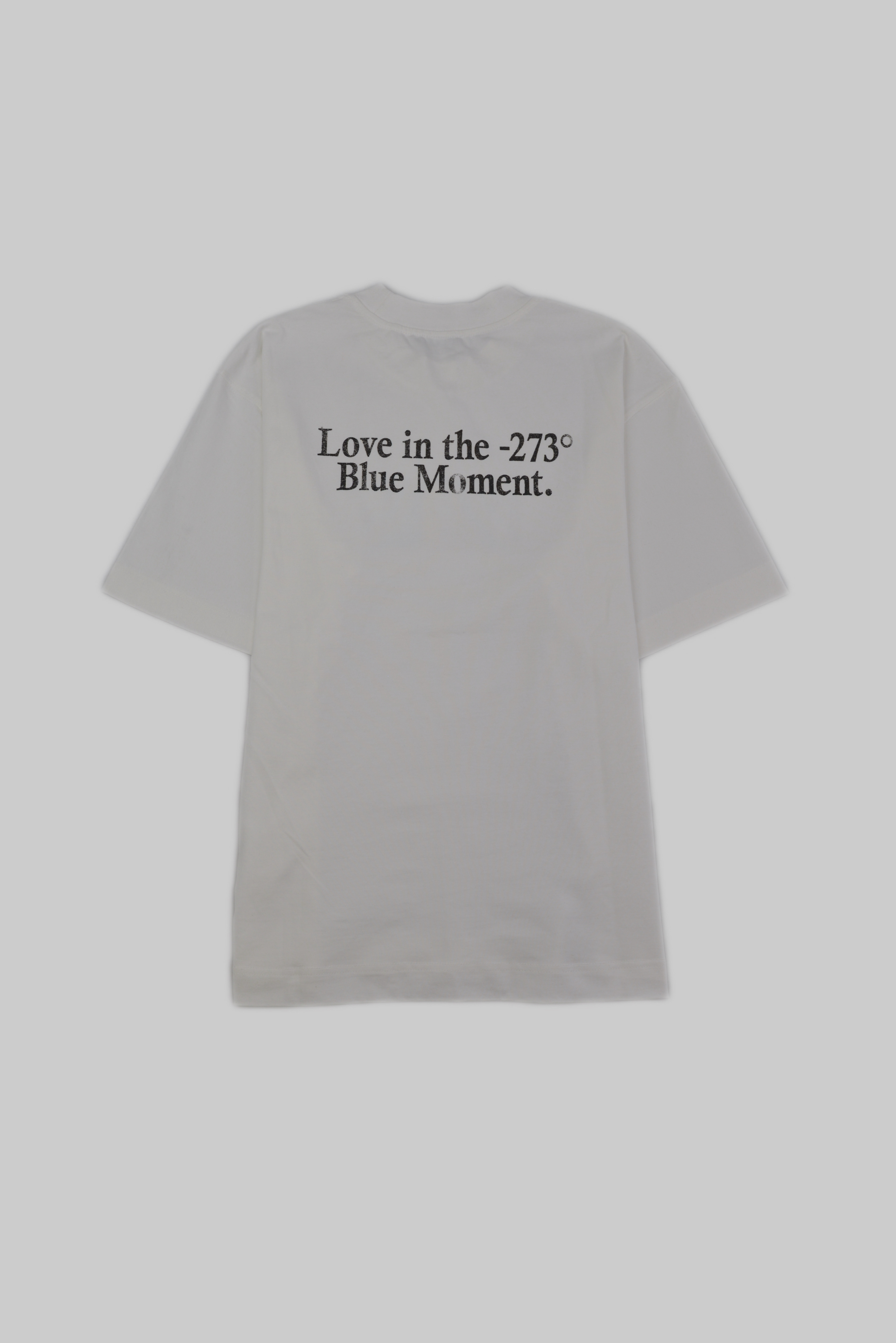 ブルーモーメント -273° アートグラフィックTシャツ　ホワイト サイズ: S