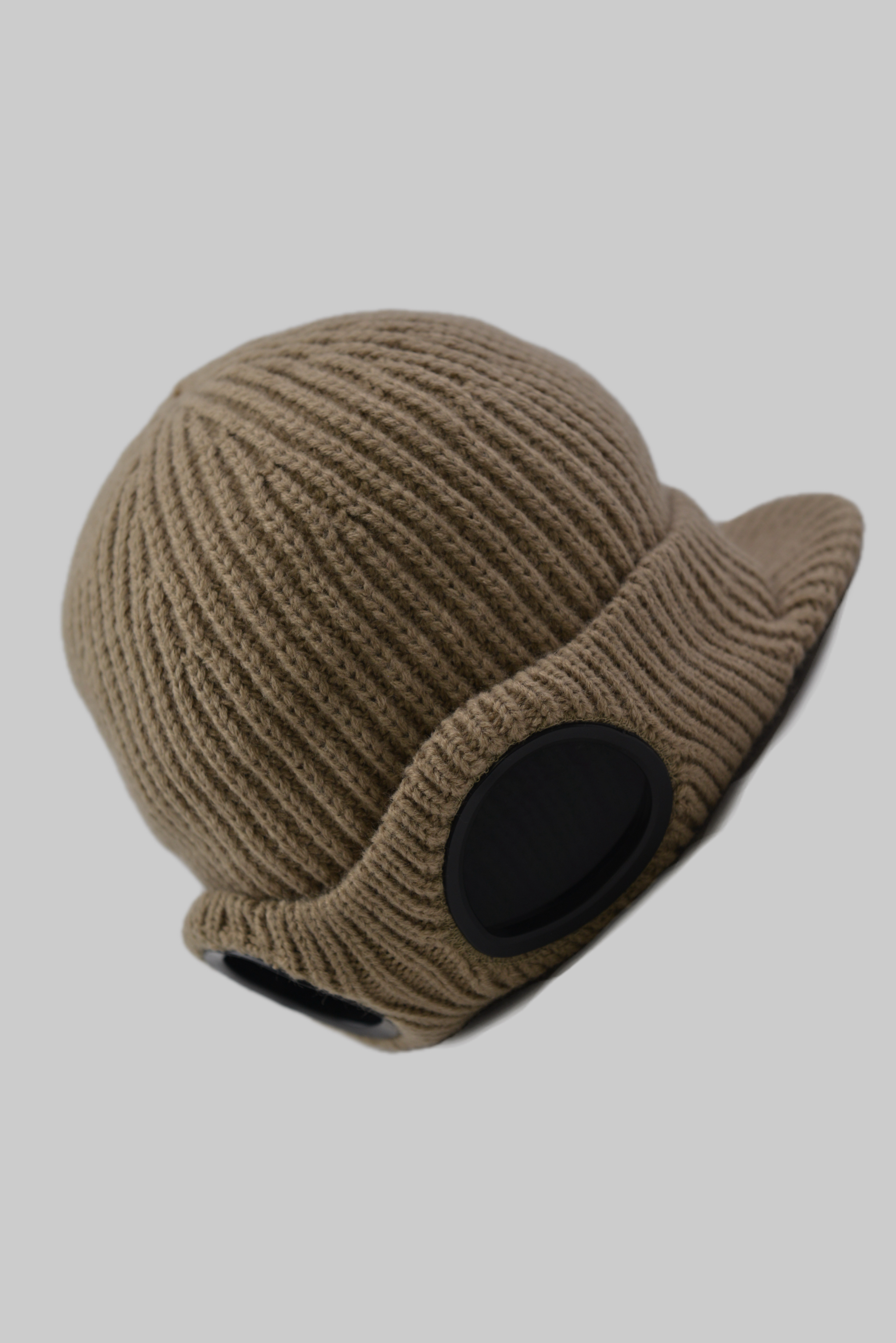 GOGGLE RIB KNIT CAP（ゴーグルリブニットキャップ)　Mocha Brown