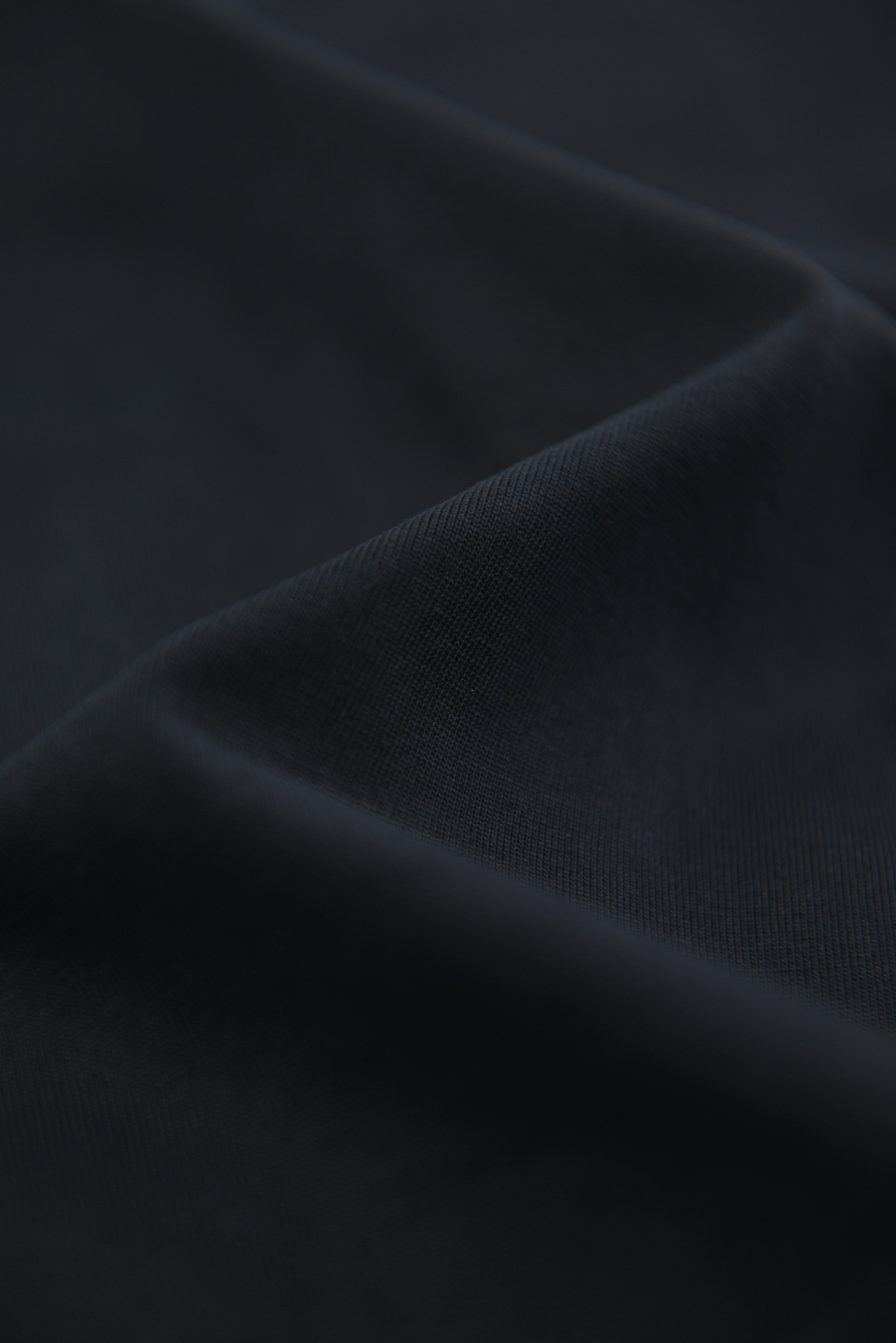 ミニマルオープンカラーショートスリーブシャツ　ジェットブラック サイズ: M