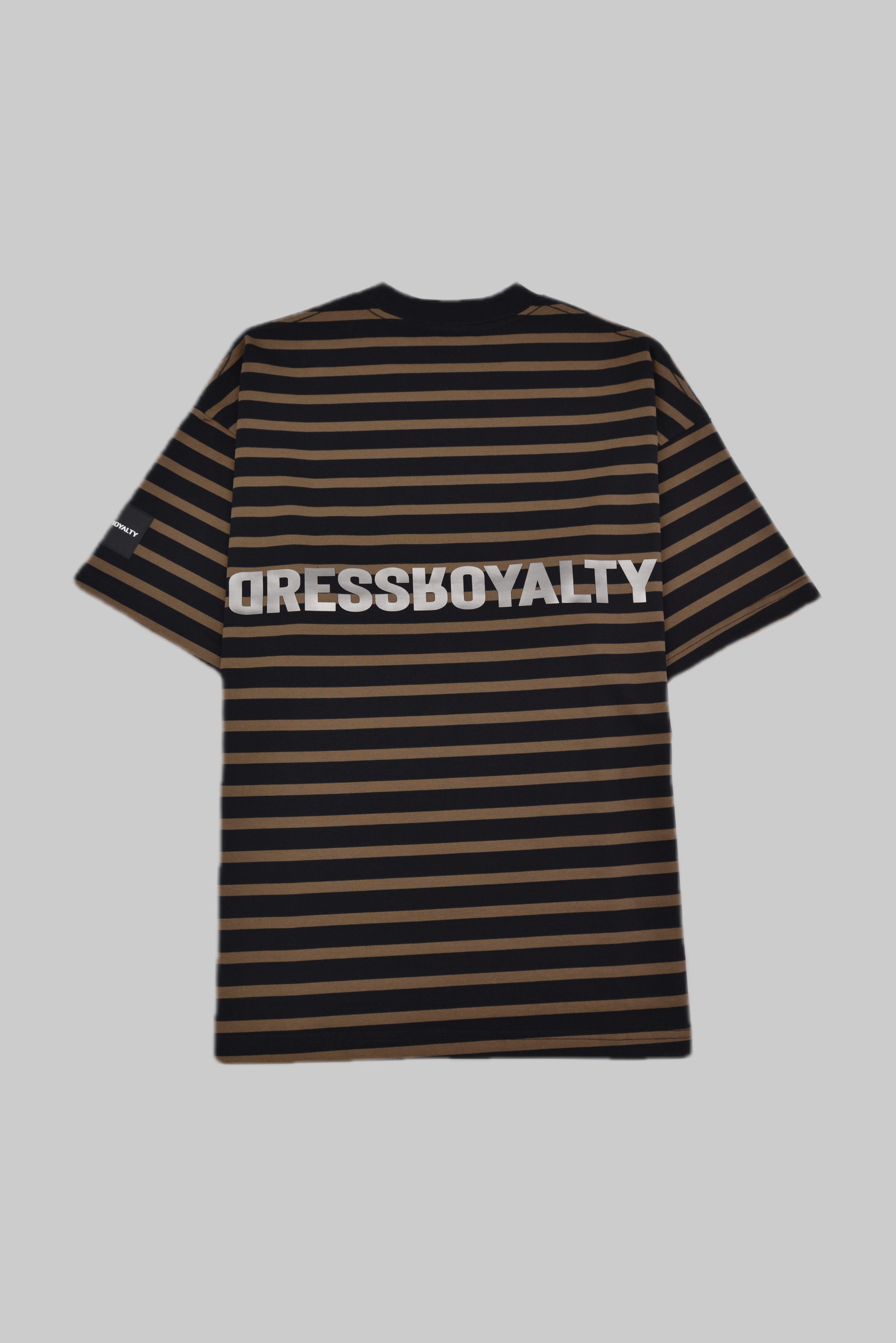 ロイヤルホースボーダーTシャツ  ヴィンテージブラウン サイズ: S