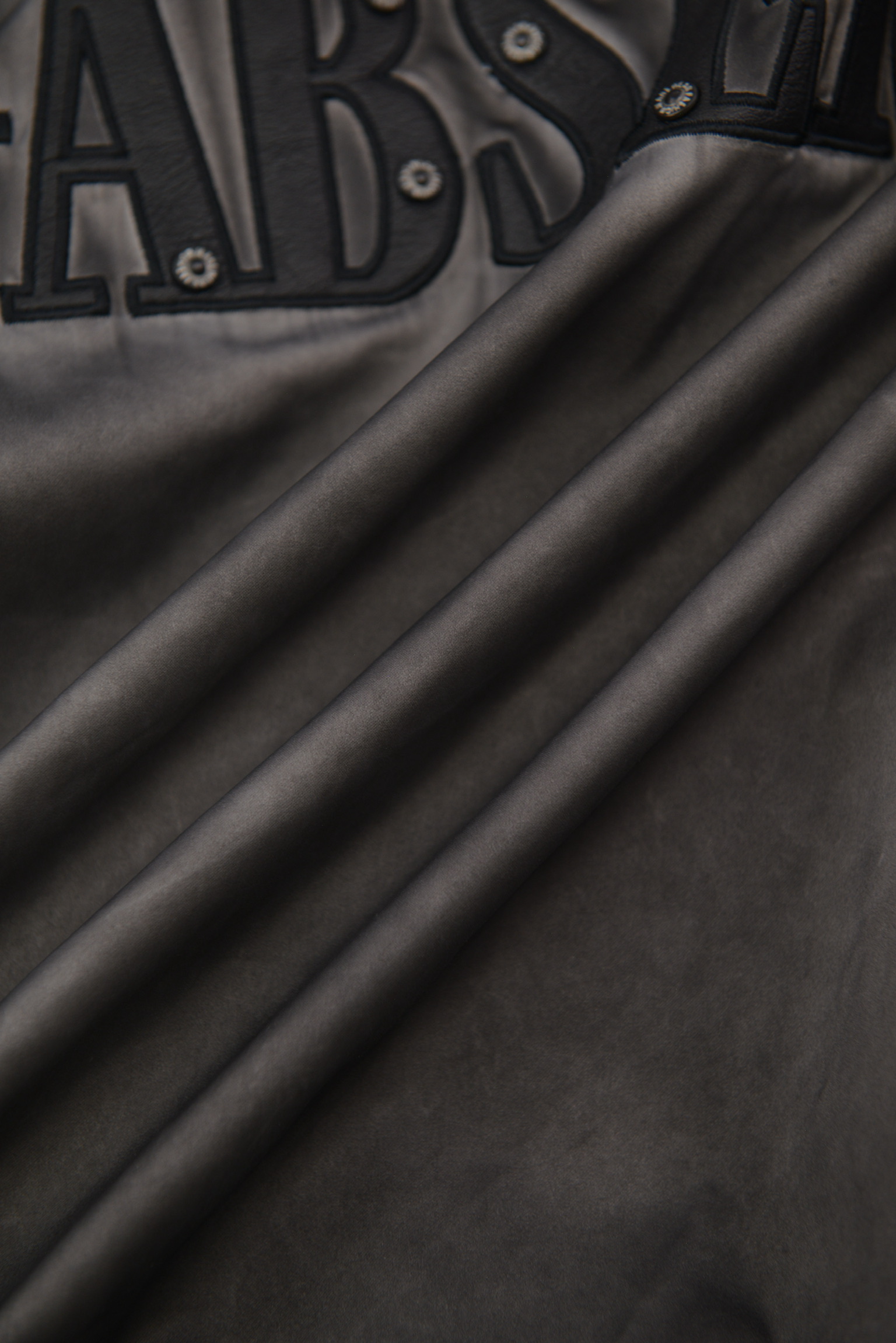 GABSERINE グラデーショングレーMA-1 Bomber Jacket サイズ: M