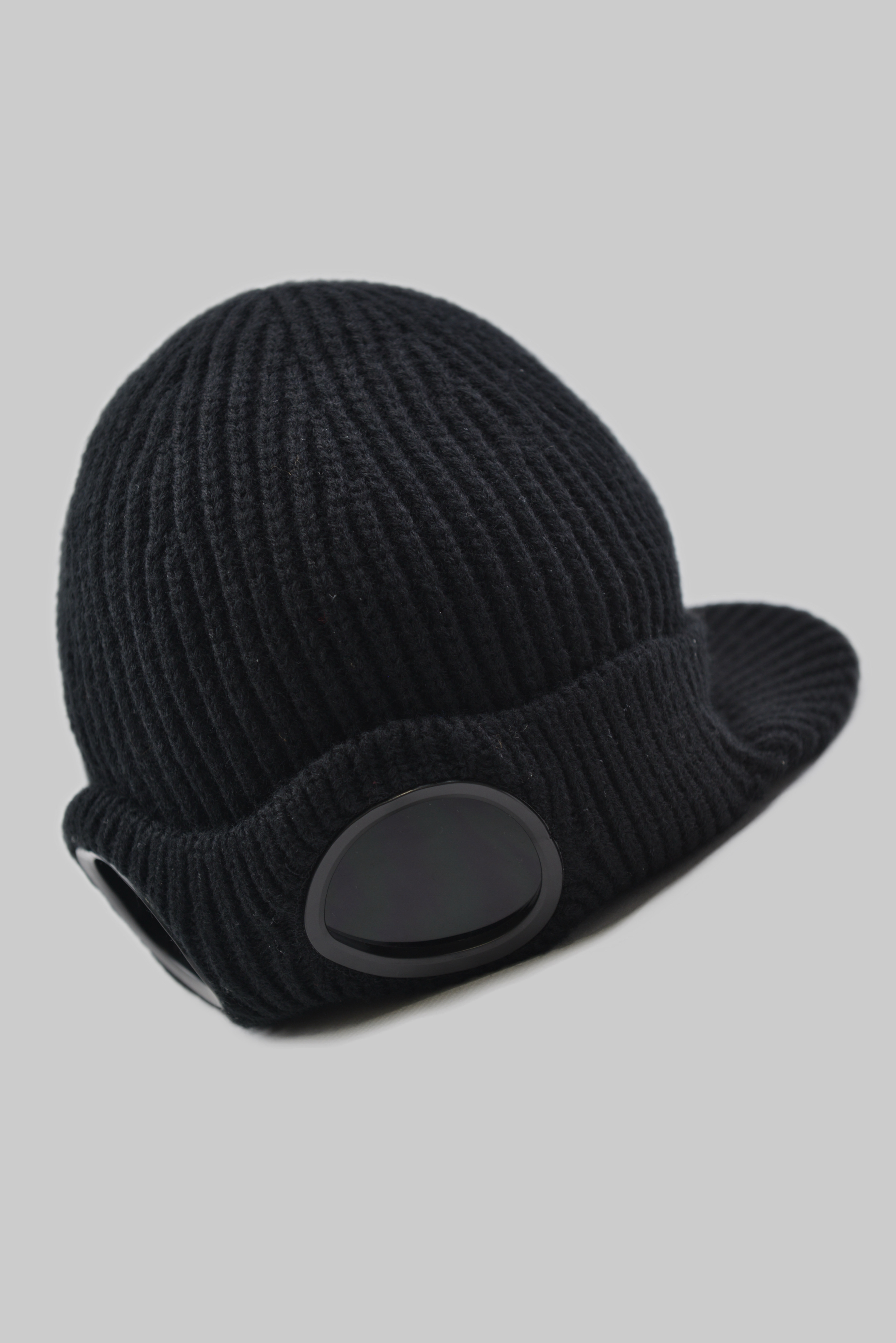 GOGGLE RIB KNIT CAP（ゴーグルリブニットキャップ）　VOID BLACK
