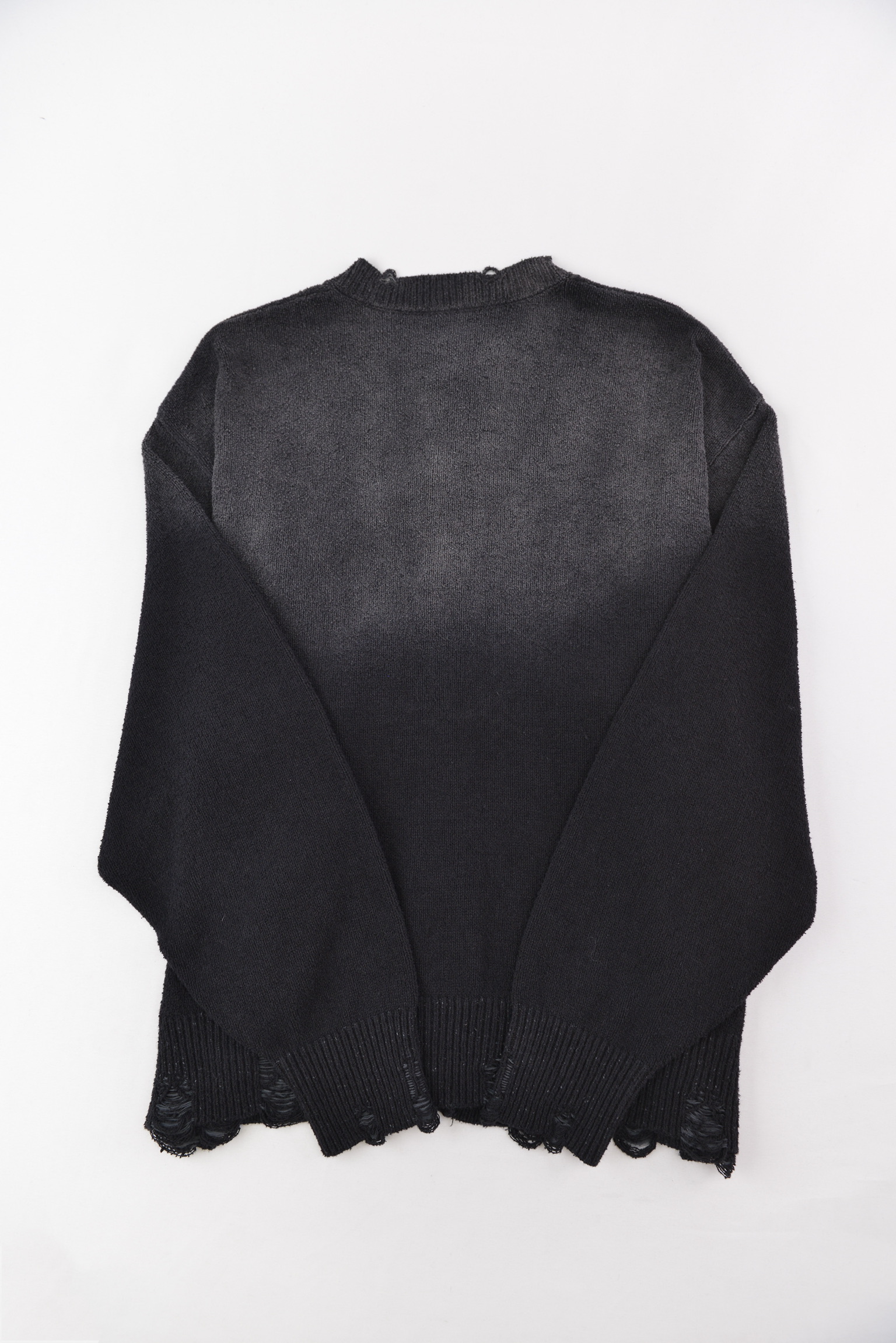 KURORO ダメージ加工 グラデーションカーディガン サイズ: 2XL
